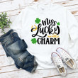 Happy St Patrick's Day Shirts Shamrock Irish, Miss Lucky Charm 5SP-77 T-Shirt