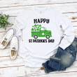 Happy St Patrick's Day Shirts Shamrock Irish, Green Truck 5SP_19 T-Shirt