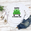 Happy St Patrick's Day Shirts Shamrock Irish, Green Truck 5SP-21 T-Shirt