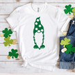 Gnomes St Patrick's Day Shirts, Shamrock Gnome 2SP-07 T-Shirt