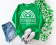 St Patrick's Day Shirts, Happy St Patrick's Day Rainbow 1STW 04 T-Shirt
