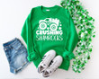 St Patrick's Day Shirts, Patrick Day Shirt Irish Monster Truck Shamrock Boys 1STW 13 T-Shirt