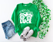 St Patrick's Day Shirts, St Patrick Loads Of Luck Shirt, Shamrock Truck 1STW 17 T-Shirt
