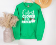 St Patrick's Day Shirts, Shamrock Shirt, Cutest Clover In The Patch 1STW 42 T-Shirt