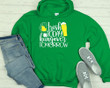 St Patrick's Day Shirts, Shamrock Day Shirt, Irish Today Hungover Tomorrow 1STW 27 T-Shirt