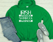 St Patrick's Day Shirts, Shamrock Clover Shirt, Irish Kisses And Shamrock Wishes 1STW 38 T-Shirt