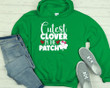 St Patrick's Day Shirts, Shamrock Shirt, Cutest Clover In The Patch 1STW 42 T-Shirt