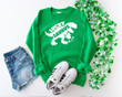 St Patrick's Day Shirts, Lucky Saurus Shamrock 1STW 39 T-Shirt