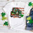 St Patrick's Day Shirts Shamrocks Hanging With My Gnomies Irish 6SP-09 T-Shirt