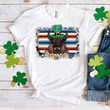 St Patrick's Day Shirts Shamrocks St.Patricks Day Bison Irish 6SP-33 T-Shirt
