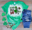 St Patrick's Day Shirts Shamrocks St Pat Rex Day Irish 6SP-03 Bleach Shirt