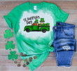 St Patrick's Day Shirts Shamrocks St.Patricks Day Irish 6SP-36 Bleach Shirt