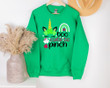 Girl St Patrick's Day Shirts, Too Cute To Pinch Unicorn w. Four Leaf Clove 1STW 69 T-Shirt