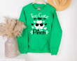 St Patrick's Day Shirts, Girl St Patrick Day, Too Cute To Pinch Shamrock 1STW 68 T-Shirt
