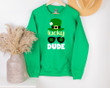 Funny St Patrick's Day Shirts, Lucky Dude Shirt 1STW 97 T-Shirt