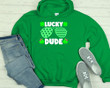 St Patrick's Day Shirts, Shamrock Shirt, Lucky Dude Shirt 1STW 95 T-Shirt