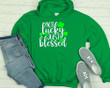 St Patrick's Day Shirts, Not Lucky Just Blessed Shamrock 1STW 84 T-Shirt