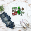 St Patrick's Day Shirts Shamrocks St Pat Rex Day Irish 6SP-03 T-Shirt