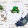 St Patrick's Day Shirts Shamrocks St.Patricks Day Truck Gnome Irish 6SP-38 T-Shirt