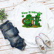 St Patrick's Day Shirts Shamrocks Happy St.Patricks Day Camper Irish 6SP-11 T-Shirt