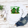 St Patrick's Day Shirts Shamrocks Happy St.Patricks Day Camper Irish 6SP-11 T-Shirt