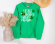 St Patrick's Day Shirts, Little Mister Lucky Charm Shamrock 1STW 26U Sweatshirt