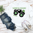 St Patrick's Day Shirts, St Patricks Shirts Irish Monster Truck Shamrock Boys 1ST-12 T-Shirt