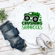 St Patrick's Day Shirts, Patrick Day Shirt Irish Monster Truck Shamrock Boys 1ST-13 T-Shirt