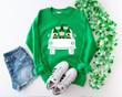 St Patricks Day Gnomes Shirt,Shamrock Shirt 2ST-65W Long Sleeve