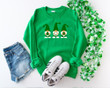 St Patrick_s Day Shirts, Shamrock Irish,Patricks Day Gnomes Shirt 2ST-58w Long Sleeve