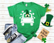 St Patricks Day Gnome Shirt,Shamrock Shirt 2ST-64W T-Shirt