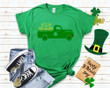 St Patrick_s Day Shirts, Shamrock Irish Shirt,Patricks Vintage Truck Shirt 2ST-62 T-Shirt