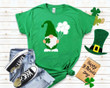 St Patrick_s Day Shirts, Patricks Day Gnome Shirt 2ST-54W T-Shirt