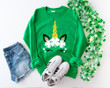 St Patrick_s Day Unicorn Shirt,Shamrock Shirt,Saint Patricks Day Shirt 2ST-84W T-Shirt