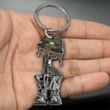 Personalized Military 2D Keychain, Custom Name Flat Acrylic 2D Keychain