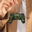 Personalized PS4 Gamer Custom Shaped Acrylic 2D Keychain for PS Players