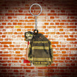 Personalized Firefighter 2D Keychain, Custom Shaped Flat 2D Keychain, Gift for Firefighter