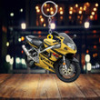 Custom Photo Customer Motorcycle Flat Acrylic 2D Keychain