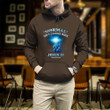 Christian Shirt, Normal Isn't Coming Back Jesus Is Revelation Blue Cross And Lion Hoodie