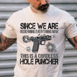 Since We're Redefining Everything This Is A Cordless Hole Puncher T-Shirt (Front) RE0803