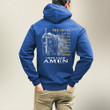 The Devil Saw Me With My Head Down Until I Said Amen Christian Hoodie