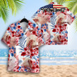 Pig Lovers American Flag Hawaiian Shirt, Pig aloha Hawaiian shirt, Hawaiian shirt men, Hawaiian shirt women