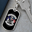 Sons Of Trump M.A.G.A Chapter 2024 Graphic Dog Tag Keychain
