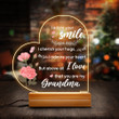 Gifts For Grandma From Grandson Granddaughter Grandma Acrylic Night Lamp Best Gifts For Birthday Mother's Day