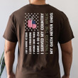 Marine Veteran Shirts I Am A Marine Veteran I Walked The Walk T-Shirt KM2905