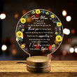 Mothers Day Gift For Mom Personalized Mom Thank You For Everything Led Night Light NV050423