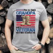 I'm A Dad Grandpa And A Veteran Nothing Scares Me T-Shirt NV29423