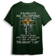 Behold He Is Coming The Lion of The Tripe of Judah Christian T-Shirt