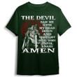 The Devil Saw Me With My Head Down And Thought He'D Won T-Shirt, Christian T-Shirt
