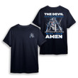 The Devil Saw Me With My Head Down And Thought He'd Won Christian Double Printed T-Shirt MN1805